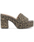 Фото #2 товара Women's Hazila Espadrille Slide Wedge Sandals, Created for Macy's