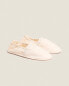 Soft fabric flat ballerinas