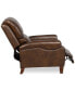 Фото #16 товара Arianlee Leather Push Back Recliner, Created for Macy's