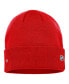 Фото #2 товара Men's Red Detroit Red Wings Authentic Pro Road Cuffed Knit Hat