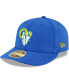Men's Royal Los Angeles Rams Omaha Low Profile 59Fifty Fitted Team Hat