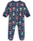 ფოტო #3 პროდუქტის Baby Nutcracker Cotton Footed Pajamas, Created for Macy's