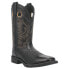 Фото #2 товара Laredo Kane Square Toe Cowboy Mens Black Casual Boots 7710-001