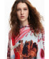 Women's Printed sweatshirt M. Christian Lacroix