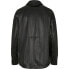 URBAN CLASSICS S Shirt Faux Leather Over