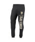 ფოტო #2 პროდუქტის Men's Black, Heather Charcoal Army Black Knights Meter Long Sleeve Hoodie T-shirt and Jogger Pajama Set