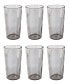 Rustic Jumbo Glasses, Set of 6