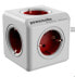 Фото #1 товара Allocacoc 1306RD/DEEXPC - 1.5 m - Type F - Red - White - 5 AC outlet(s) - 230 V - 449 g