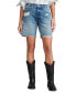 ფოტო #1 პროდუქტის Women's '90s Loose Distressed Denim Shorts