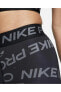 Фото #4 товара Леггинсы Nike Pro Dri-FIT 7/8 средняя посадка Женские черные