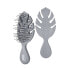 Фото #1 товара Щетка для распутывания волос The Wet Brush Go Green Серый Mini