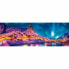 Puzzle Clementoni Panorama: Colourful night over Lofoten Island 1000 Pieces