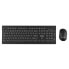 Фото #1 товара INCA IWS-519 - Full-size (100%) - RF Wireless - QWERTY - Black - Mouse included