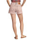 ფოტო #2 პროდუქტის Women's Cut-Hem High-Rise Denim Mom Shorts
