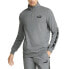 Фото #1 товара Puma Essentials+ Tape HalfZip Jacket Mens Grey Casual Athletic Outerwear 848037-