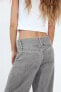 TRF WIDE-LEG HIGH-WAIST JEANS WITH TAB DETAIL