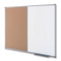 NOBO Classic Magnetic Whiteboard And Cork 1200X900 mm Board