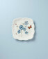 Фото #6 товара Butterfly Meadow Square Dinner Plate Set, Set of 4