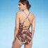 Фото #3 товара Women's Wrap Waist Medium Coverage One Piece Swimsuit - Kona Sol