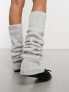 Фото #5 товара Basic Pleasure Mode bambi leg warmers in grey marl