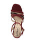 Фото #4 товара Women's Belle Embellished Block Heel Dress Sandals