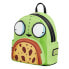 LOUNGEFLY Nickelodeon By Rucksack Mini Invader Zim Gir Pizza Figure
