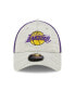 Фото #2 товара Men's Gray, Purple Los Angeles Lakers Active 9FORTY Snapback Hat