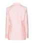 Sandro Zebrey Satin Blazer Jacket Pink 34 US Size XS