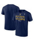 ფოტო #1 პროდუქტის Big Boys Navy Milwaukee Brewers 2023 NL Central Division Champions Locker Room T-shirt