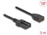 Фото #2 товара Разъем для HDMI Delock 87905 - 3 м - HDMI Type A (Standard) - HDMI Type E - 18 Gbit/s - Черный.