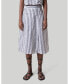 ფოტო #1 პროდუქტის Women's Overlap Midi Skirt