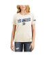 ფოტო #2 პროდუქტის Women's Cream Los Angeles Dodgers 2024 City Connect T-Shirt