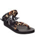 Arizona Love Trekky Leopard & Bandana Sandal Women's Brown 41