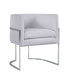 Фото #1 товара Giselle Dining Chair - Silver Frame