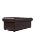 Фото #7 товара Alexandon Leather Chesterfield Tufted Sofa with Roll Arm