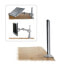 Фото #1 товара Lindy 450mm Pole with Desk Clamp - 85 mm - 80 mm - 570 mm