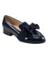 Navy Patent - Faux Patent Leather, Textile