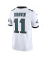 Men's A.J. Brown White Philadelphia Eagles Vapor F.U.S.E. Limited Jersey