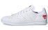 adidas originals StanSmith 情人节 耐磨轻便透气 低帮 板鞋 男女同款 白色 / Кроссовки Adidas originals StanSmith FW6390