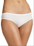 Skin Women's Organic Pima Cotton Boyshort underwear, White, XS