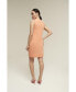 ფოტო #2 პროდუქტის Women's Pocket Shift Dress Ponte