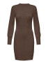 Dámské šaty JDYMAGDA Regular Fit 15271590 Chocolate Brown
