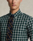 ფოტო #3 პროდუქტის Men's Classic-Fit Plaid Twill Shirt