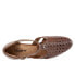 Фото #8 товара Trotters Leatha Open T1908-226 Womens Brown Narrow Strap Sandals Shoes