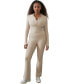 ფოტო #4 პროდუქტის Women's Fleece Lined Full Length Flare Pant