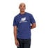 NEW BALANCE Essentials Stacked Logo Cotton short sleeve T-shirt