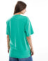 Puma Terrace chest logo t-shirt in green grün, 2XL - фото #3