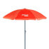 Пляжный зонт Aktive UV50 Ø 180 cm Коралл полиэстер Алюминий 180 x 187 x 180 cm (12 штук)
