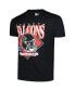 ფოტო #3 პროდუქტის Men's Black Atlanta Falcons Big Tall Helmet T-Shirt