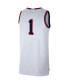 Men's White Gonzaga Bulldogs Limited Basketball Jersey M - фото #4